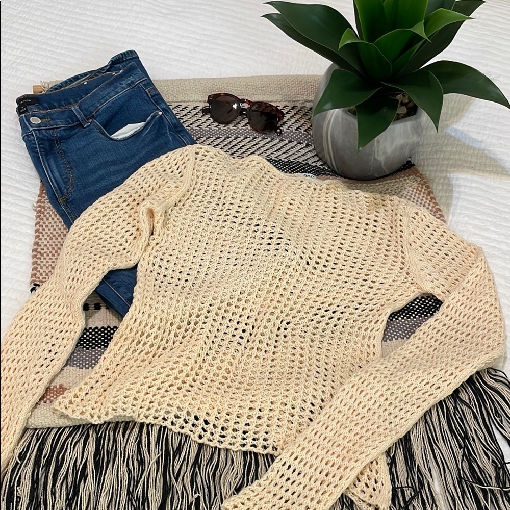 💛🤎Creamy Crochet Top🤎💛